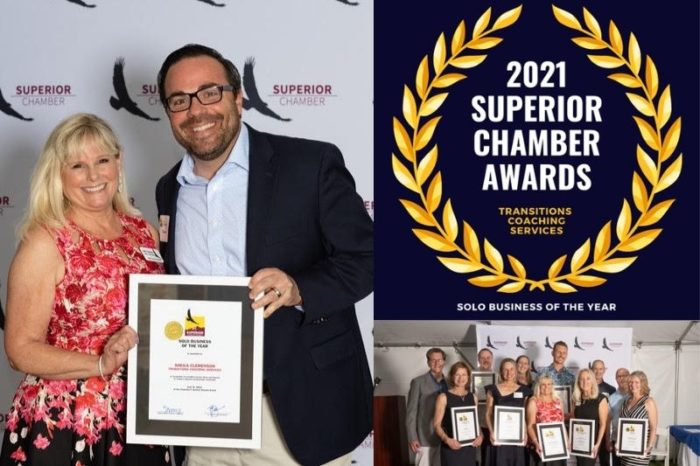 2021 Superior Chamber of Commerce Solo Business of the Year Award